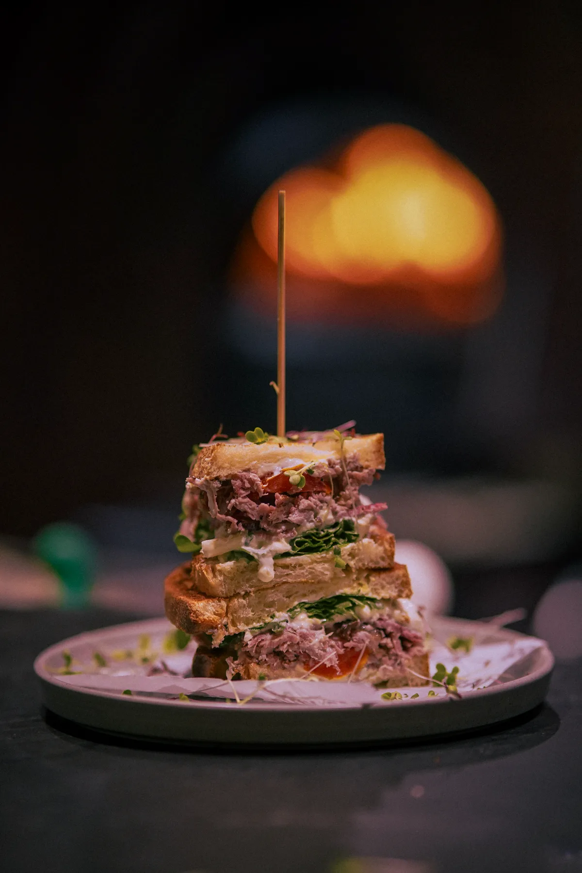 Food photography used as a visual content example